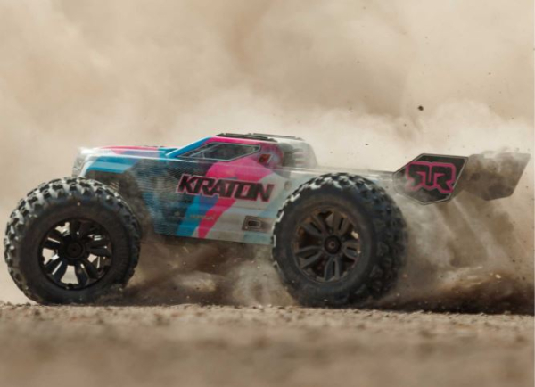 ARA8608V6T2 Arrma KRATON-v6 1:8/6S RTR blue/pink